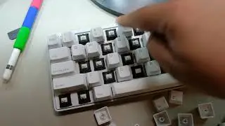 Vortex Pok3r w/ Cherry MX Whites (no keycaps) - inconsistent