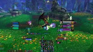 Arcane mage war. vs Double DH holy priest