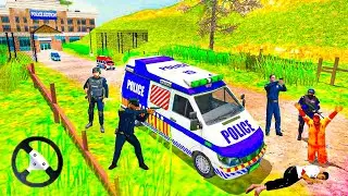 Police Car Van Driving Game 3D - Offroad Police Van Driving - Gameplay Android & IOS