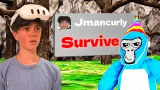 Gorilla Tag, But VIDCON Youtubers Challenge Me 😨