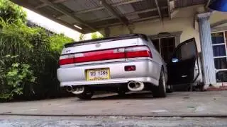 APEXi Twin Muffler Exhaust Toyota Corolla Ae101