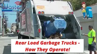 Rear Load Garbage Trucks 🚛- Rear Load Bin Trucks