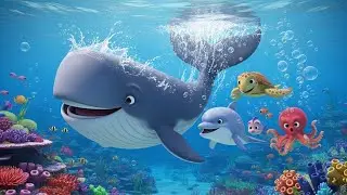 Whale Breathing Boogie Song for Kids | Fun Animal Music & Nursery Rhymes 🐋🎶🌊