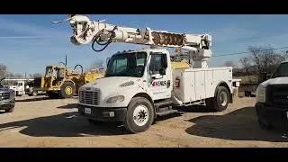 Lot#134 - 2004 FREIGHTLINER M2 DERRICK DIGGER UTILITY TRUCK,