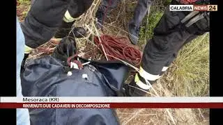 MESORACA (KR): TROVATI DUE CADAVERI IN DECOMPOSIZIONE