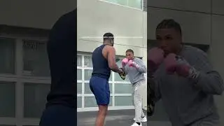 Chase Demoor is getting ready for his boxing match in Dubai