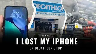 25th sell on decathlon || i lost my phone ||
