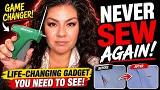 NEVER Sew Again! This Life-Changing Gadget Fixes Clothes Without a Machine!
