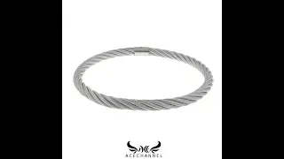 ACECHANNEL Stainless Steel wirerope Lockable torkue slave Collar Choker Men women chain Necklace
