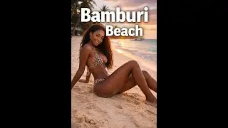 Bamburi Beach Mombasa | 4K Beach Walk & Boat Ride #hiddentrails #mombasa  #travel #beach  #4kwalk