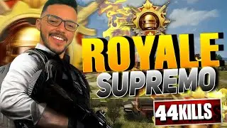 ESSE É MEU NOVO RECORD DE KILL ATUALMENTE NO ROYALE SUPREMO - PUBG MOBILE