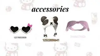 Aesthetic accessories & Cute tops / w codes