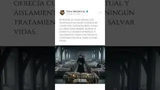 Hospitales medievales eran antesala de muerte #edadmedia #medieval #civilizacionesantiguas