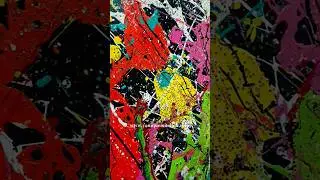 Color Fusion @yaniqueart #yaniquemitchell #abstractart #painting #art #interiordesign #artist