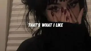 bruno mars - that's what i like (slowed + reverb)