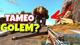 🔥Intento TAMEAR un Golem de Piedra en ARK Ultimate Mobile Edition | Serie en Scorched Earth  