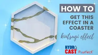 How to get Kintsugi effect using Hydrocast?