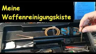 Kiste mit Waffenreinigungsmaterial