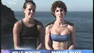 Holly Cliff diving