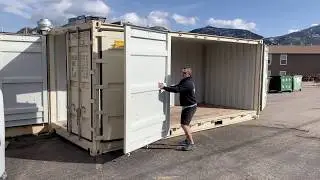 BoxYard Containers New 20 Open Side Storage Container