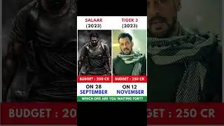 TIGER 3 VS SALAAR II#youtubeshorts