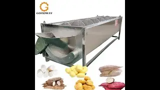 Cassava peeling machine