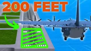 SHORTEST LANDING in TFS: Extreme Challenge | Turboprop Flight Simulator