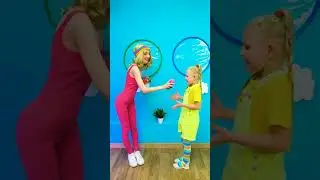 Sticky Hoop Challenge! 🎯😂 Who Can Land the Most Balls?!
