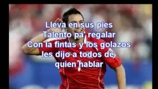 TOMO COMO REY - EL NIÑO MARAVILLA ALEXIS SANCHEZ (LETRA)