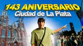 Estalló la ciudad de La Plata en su 143 aniversario | VLOG #2