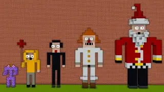 Santa Claus Evolution in Minecraft PE