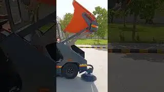 Cleanland Premium EV Ride-On Sweeper | Efficient, Eco-Friendly, Powerful