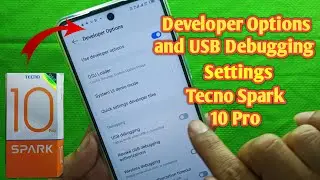 Tecno Spark 10 pro Developer Options | How to Enable Developer Mode & USB Debugging in Tecno Android