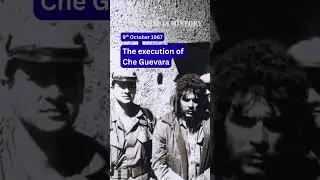 October 9th - #onthisday in #history - revolutionary and pop culture icon Che Guevara is executed