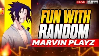 PLAYING WITH RANDOM | FULL RUSH GAMEPLAY | BGMI LIVE | MARVIN PLAYZ |