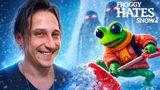 🔥 ЭТОТ ЛЯГУШОНОК НЕНАВИДИТ СНЕГ! | FROGGY HATES SNOW