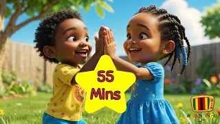 55 Minutes of Nursery Rhymes in Shona & English | Kids Songs & Learning | Mwanangu TV