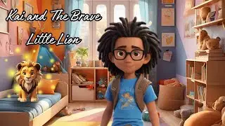 Kai and the Brave Little Lion | African American Children's Bedtime Story | Kids Adventure Book