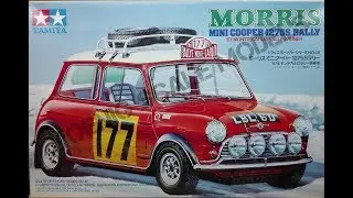 Обзор Morris Mini Cooper 1275S Rally Tamiya 1/24 (сборные модели)