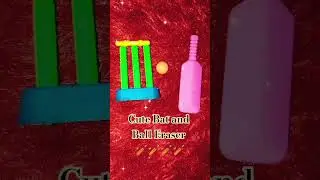 #Cute Bat and Ball Eraser 🏏🏏🏏🏏