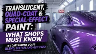 Collision Hub Presents: Refinishing and Blending With Translucent Quadcoat