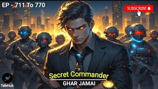 Secret Commander Ghar Jamai Episode 711 To 770 Hindi Novel Story #hindinovelstory #audiobook 