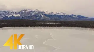 Winter in British Columbia, Canada - Aerial Cinematic Video 4K - Short Preview