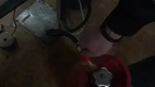 Запуск кофеварки на газу