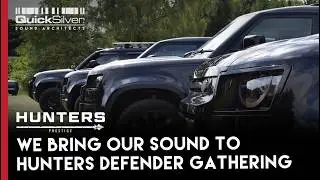 We Bring Our Sound to Hunters Prestige's Defender Gathering #HuntersPrestige #Defender #LandRover