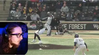 REACTING TO Akron vs #1 Wake Forest Highlights | 2024 College Baseball Highlights