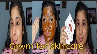 Get Ready with me for skincare |Skincare at Home| Steps to Hydrate your skin at home |  