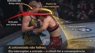 Como Valentina Shevchenko neutraliza o direto com uma cotovelada girat&oacute;ria no tempo exato