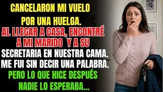 Cancelaron Mi Vuelo Por Una Huelga Y Al Volver A Casa, Encontré A Mi Marido Con Su Secretaria...