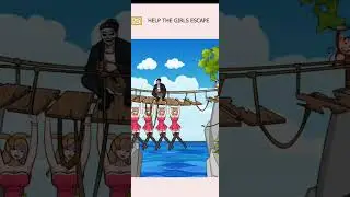 Tricky Twist Puzzle Level 60 HELP THE GİRLS ESCAPE||Solution  #gameplay #trickytestbrainoutpuzzlea